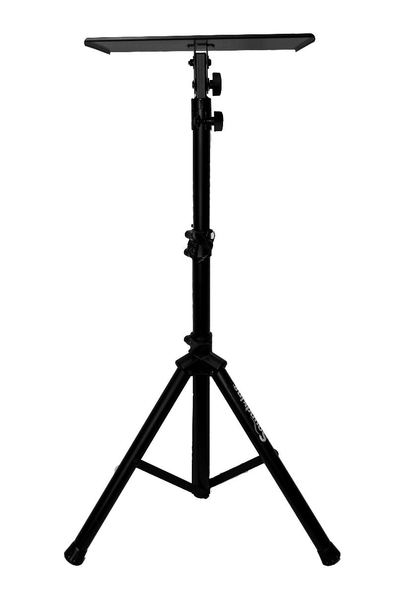 TOP TRAY WITH ADJUSTABLE TILT SOCKET TO SUIT 35MM POLE SPEAKER STAND