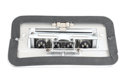 Floor Box with 4x XLR Female Connectors