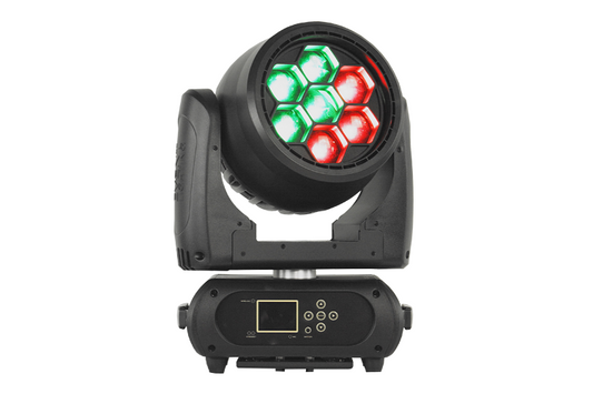 Event Lighting 7x40W RGBW Wash Moving Head - M7W40RGBW