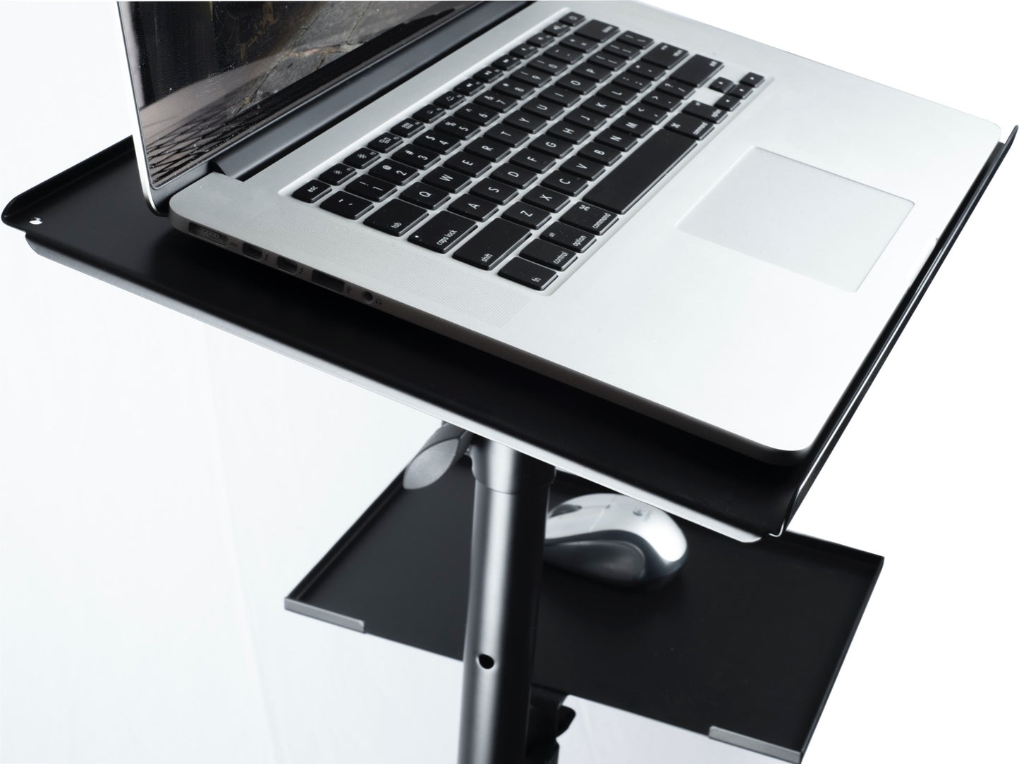 TOP TRAY WITH ADJUSTABLE TILT SOCKET TO SUIT 35MM POLE SPEAKER STAND