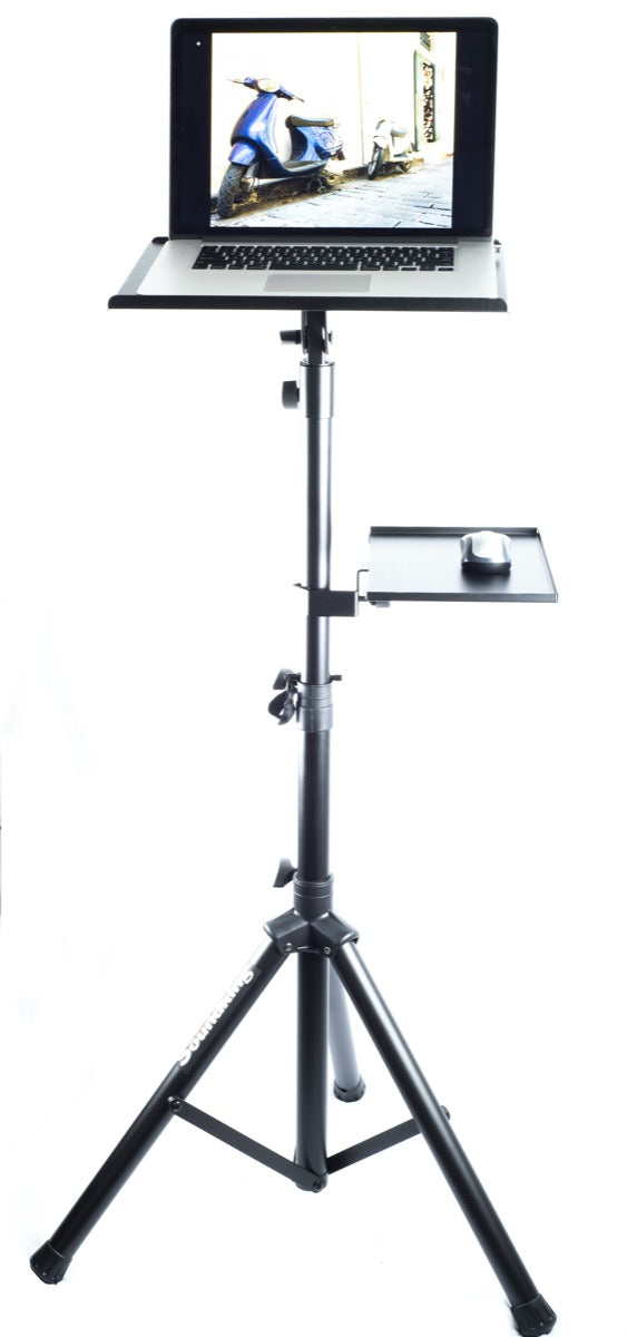 TOP TRAY WITH ADJUSTABLE TILT SOCKET TO SUIT 35MM POLE SPEAKER STAND