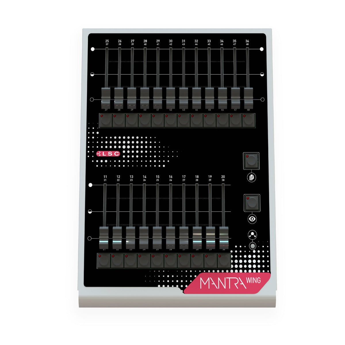 LSC Mantra Lite Wing Additional Fixture, Playback Faders DMX Universe ...