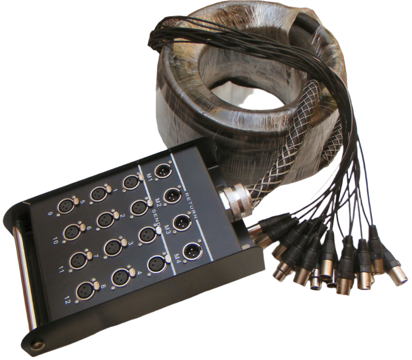 15m multicore 16 channel with stage box NYGSB007-12+4-15m