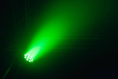 PAR12X12L - 12x 12W LED RGBWAU Parcan with IR Remote