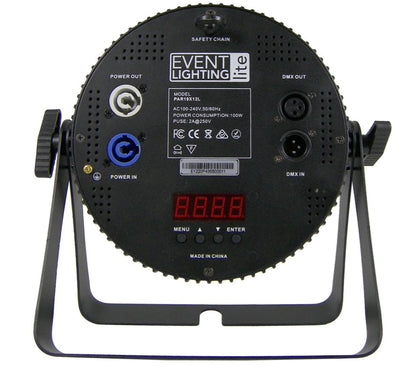 Event Lighting PAR19X12L - Indoor Lite Par with 19 x 12W RGBWAU LEDs