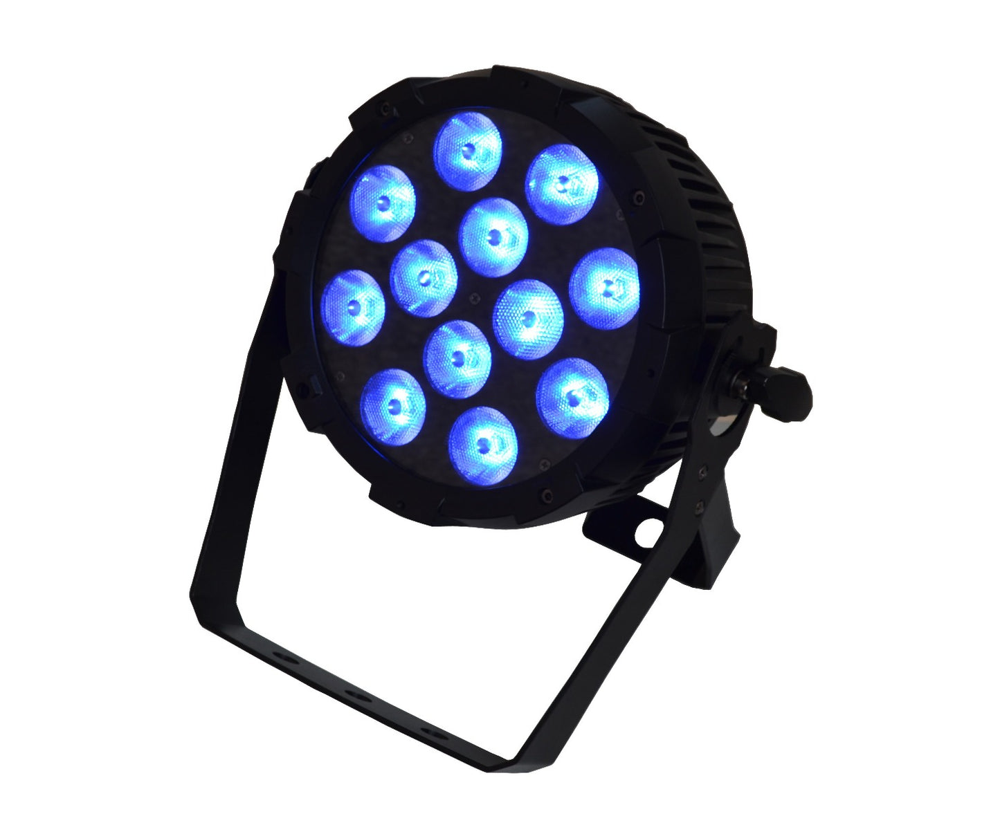 EVENT LIGHTING PARRGBW12X8 - 12X8W LED Flat Proper Quad RGBW, IEC input