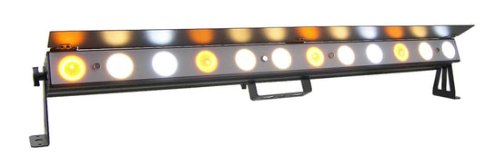 Event Lighting PIXBAR12VW - 12 x 6W CW/WW/A Pixel Control Bar with barndoor