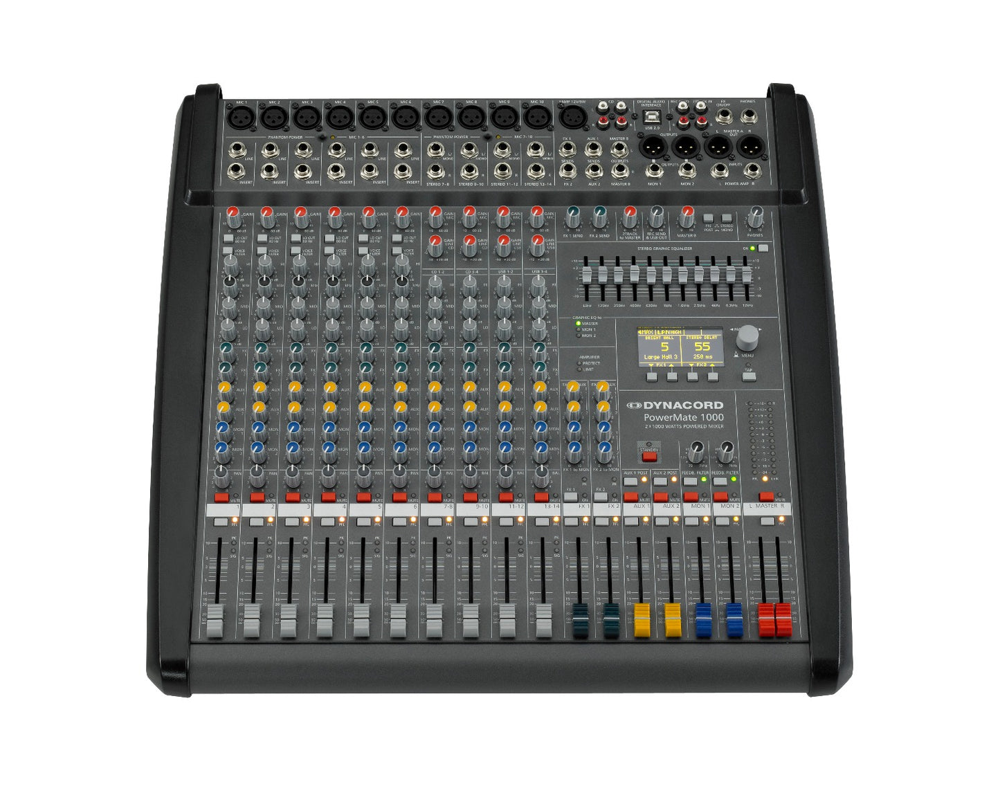 DYNACORD POWERMATE 1000-3 PM1000 POWERED MIXER