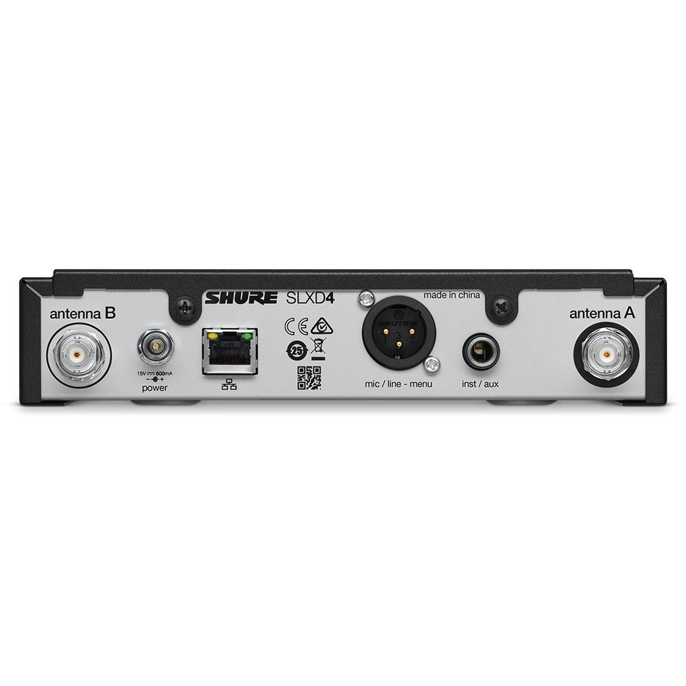 Shure SLX-D Digital Wireless Receiver SLXD4