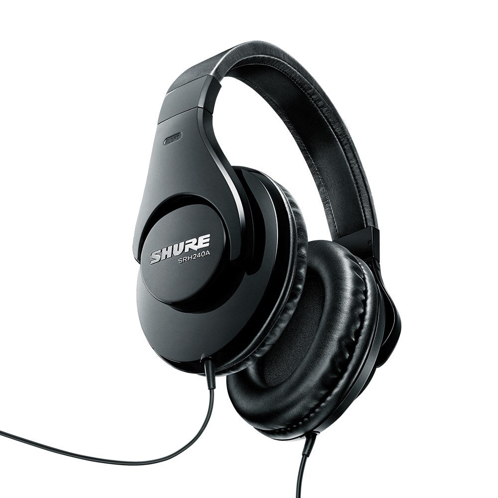 Shure SRH240 Professional Quality Headphones designed for Home Recording & Everyday Listening