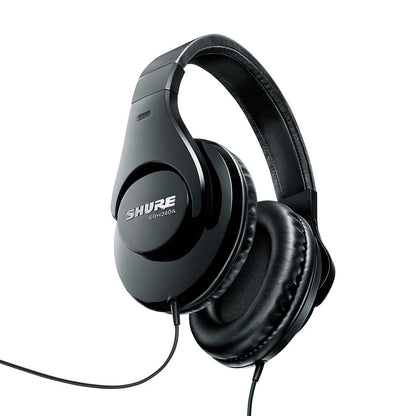 Shure SRH240 Professional Quality Headphones designed for Home Recording & Everyday Listening