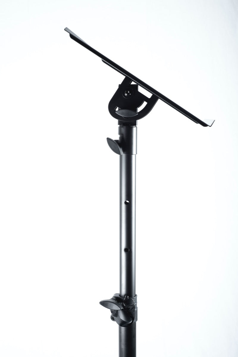 TOP TRAY WITH ADJUSTABLE TILT SOCKET TO SUIT 35MM POLE SPEAKER STAND
