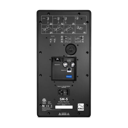 Kali Audio SM-5 - 5 Inch 3-Way Studio Monitor with Network Control