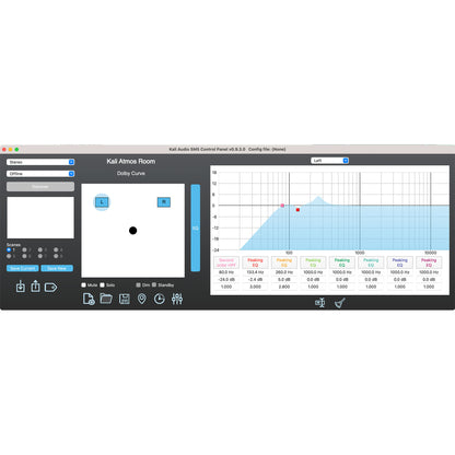 Kali Audio SM-5 - 5 Inch 3-Way Studio Monitor with Network Control