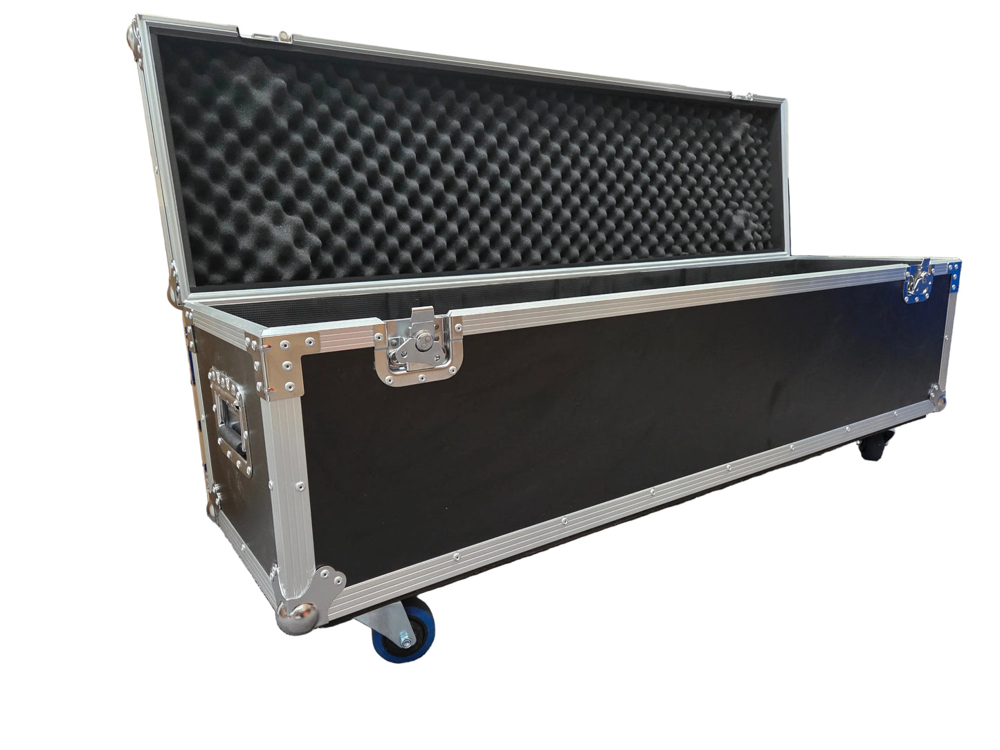 Ops surround kit case, fits 12x poles upto 1.3m long / cable packer on castors