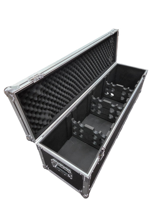 Ops surround kit case, fits 12x poles upto 1.3m long / cable packer on castors