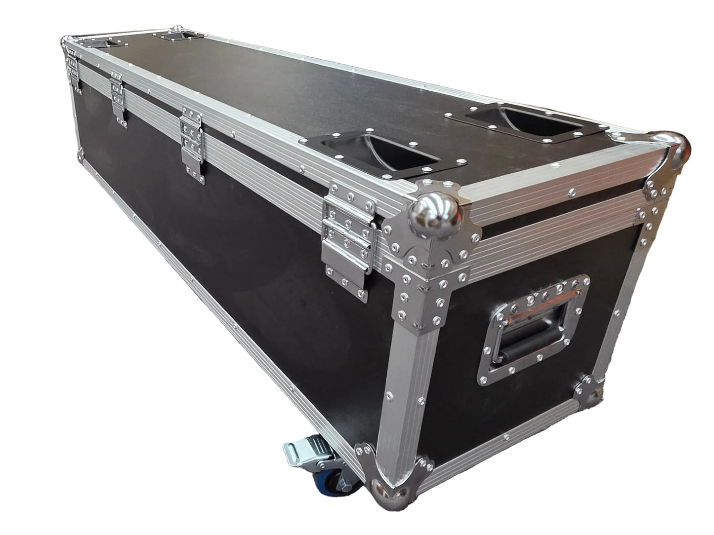 Ops surround kit case, fits 12x poles upto 1.3m long / cable packer on castors