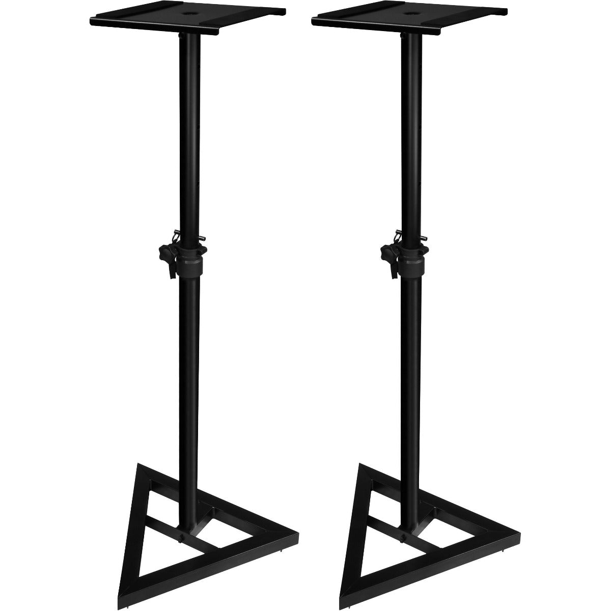 YAMAHA HS8W 8" ACTIVE STUDIO MONITORS WHITE (PAIR) With MONITOR STANDS