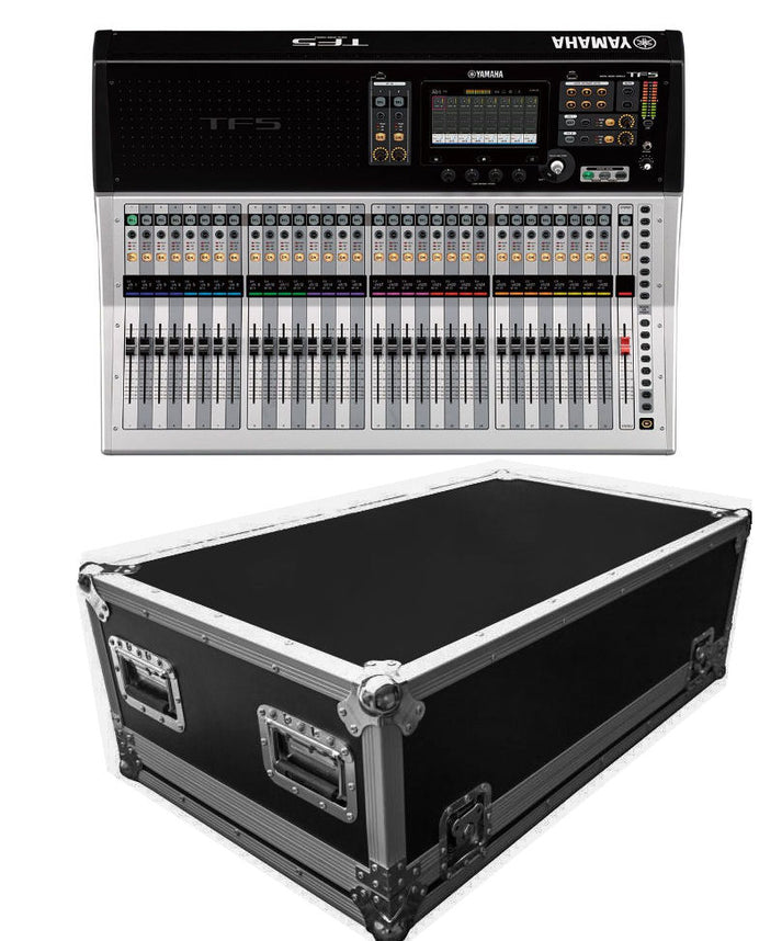 YAMAHA TF5 DIGITAL MIXER WITH FLIGHT CASE – JD's Sound & Lighting PTY LTD