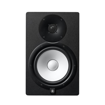 YAMAHA HS8 8" ACTIVE STUDIO MONITORS BLACK (PAIR) - With MONITOR STANDS