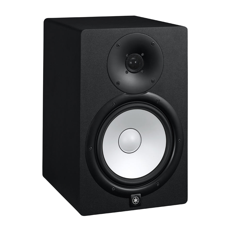 YAMAHA HS8 8" ACTIVE STUDIO MONITORS BLACK (PAIR) - With MONITOR STANDS