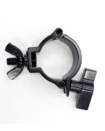 Clamp BLACK - Aluminium coupler suit 50mm truss with wingnut TUV 100kg