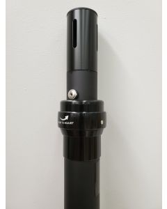 0.9m - 1.5m BLACK Pipe and Drape Telescopic upright - minimum height 0.9m - maximum height 1.5m 