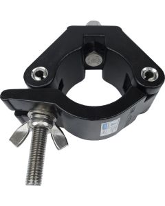 60mm CLAMP BLACK- ALUMINIUM COUPLER SUIT 58-61MM TRUSS / PIPE TUV LOAD RATED 750KG