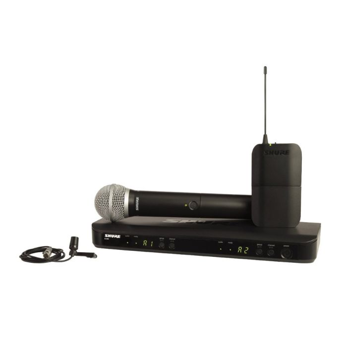 Shure Blx Cl Wireless Dual Mic System Lapel And Handheld